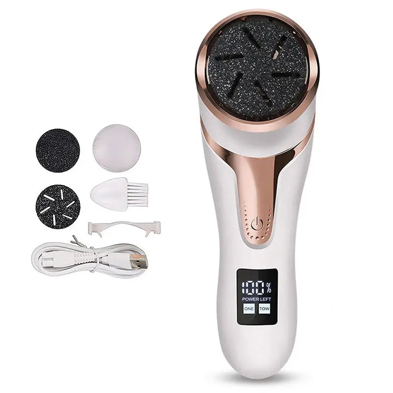 2023 Best-Selling Automatic USB Rechargeable Vacuum Foot Callus Remover Electric Callus File