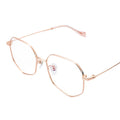 Luxury Business Optical Glasses Retro Style Titanium Frame Diamond Face Shape Match Eyewear