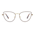 FEROCE Stock WOMEN Vintage Metal Optical Frames Wholesale New Eyeglass Classic Eyewear