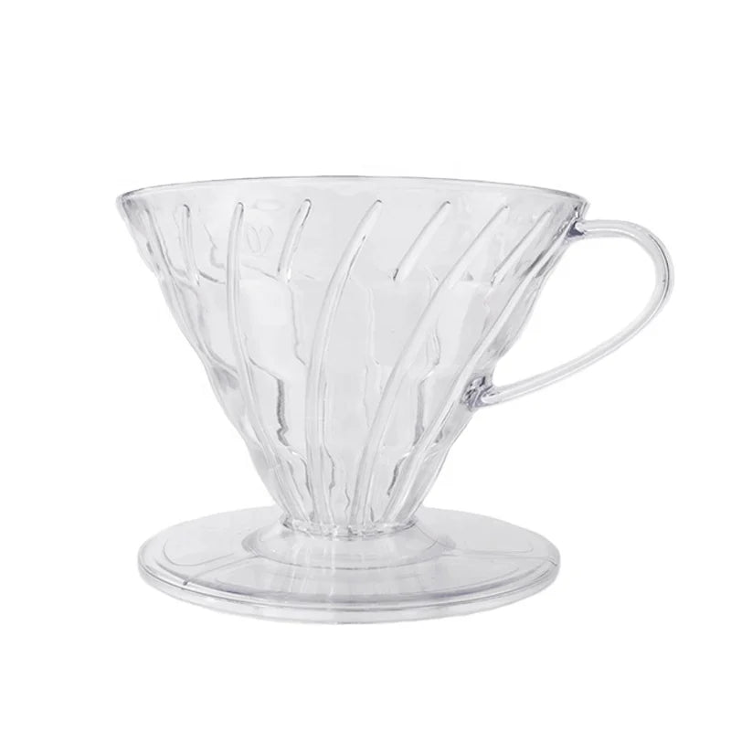 Plastic Coffee Dripper 1-2 Cup Coffee Filter Cup