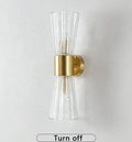 Manufacturer E14 Light Source Gold Iron Glass Lampshade Indoor Modern Ancient Copper Luxury Hotel Wall Lamp