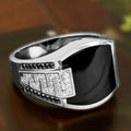 OEM Fashion Hip Hop Plain Gold Men's Ring Jewelry for Gift Boys