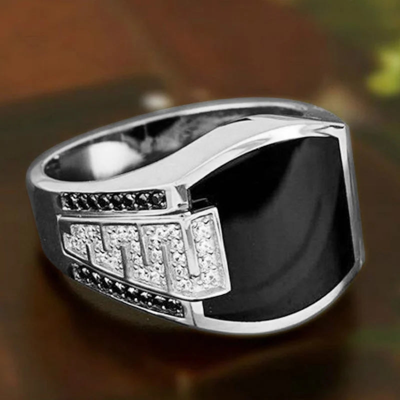 OEM Fashion Hip Hop Plain Gold Men's Ring Jewelry for Gift Boys