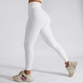 2024 New Arrival Ribbed Butt Lifting High Waist Tummy Control Yoga Fitness Leggings