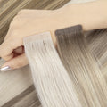 Wholesale Russian Remy Tape-in Hair Extensions Double Drawn Human Braiding Hair Extensions
