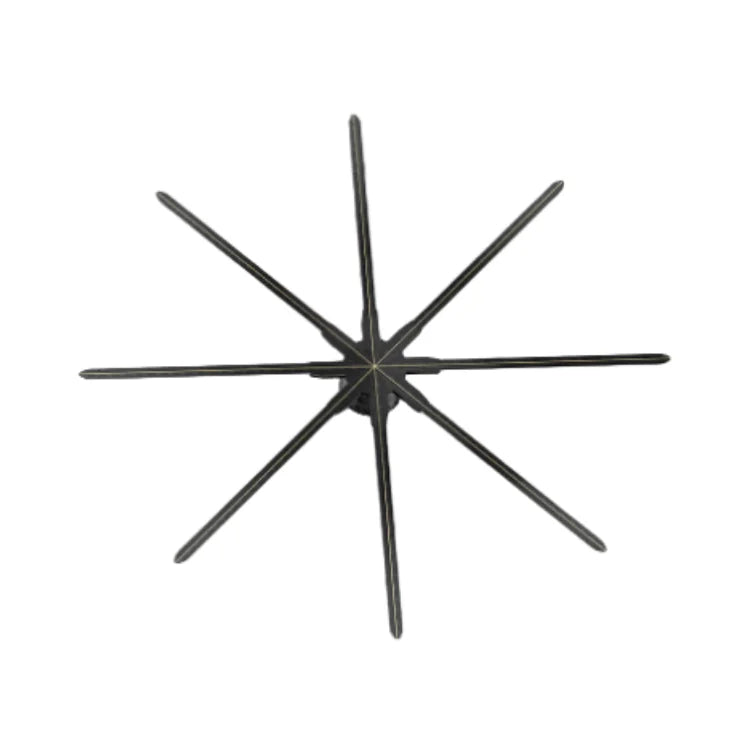 Holographic Display 150cm Z4 Model 3D Hologram LED Fan  with 8 LED Leaves 2000cd Brightness App & Remote Control Indoor Use
