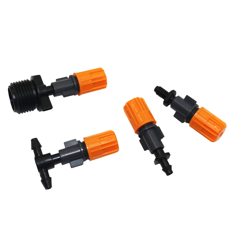 6mm Misting Spray Nozzle Garden Greenhouse Cooling System Atomization Nozzle Sprinkler Mist Forgger Nozzle