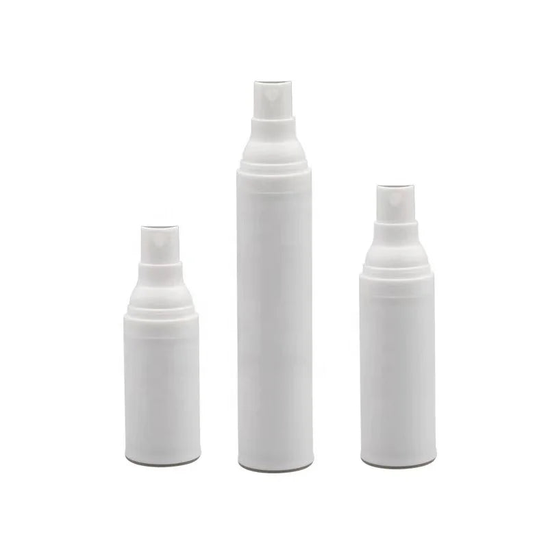 Factory Wholesale Cylindrical White As Plastic Cosmetic Pump Sprayer Bottle 20ML 30ML 50ML Lotion Pump Shampoo Wigs