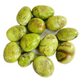 Wholesale Natural Crystal Quartz Oval Stone Green Opal Palm Stone