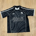 Customize Logo 3D Embroidery Heat-transfer Printing Summer Men Custom Color Print Mesh Polyester Football Jersey