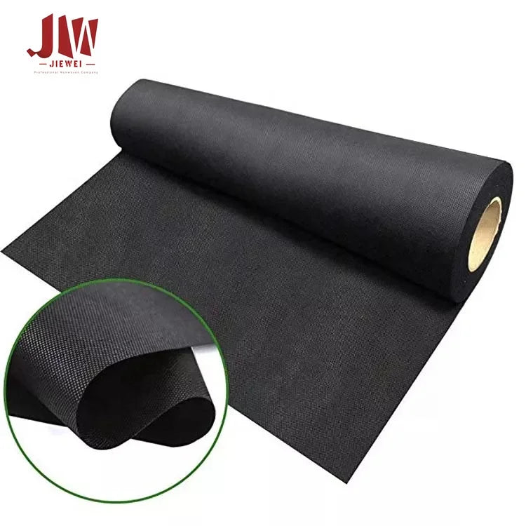 Black Weed Barrier Non Woven Fabric PP Nonwoven Fabric Weed Control at Low Cost