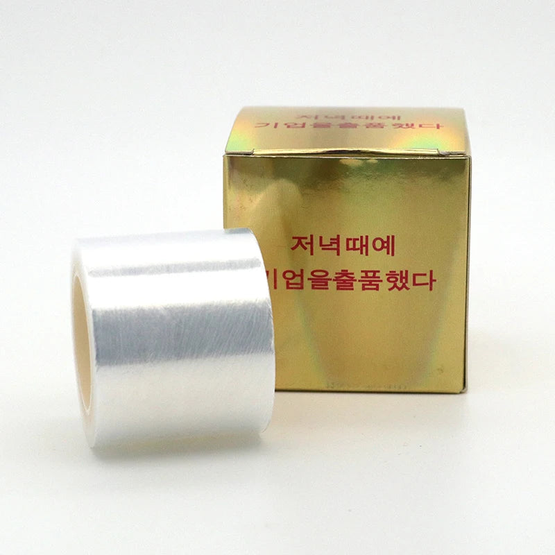 Cotton Anti-Wrinkle Mask 42mm*200m Preservative Wrap for Microblading Permanent Makeup Eyebrow Liner Eye Use