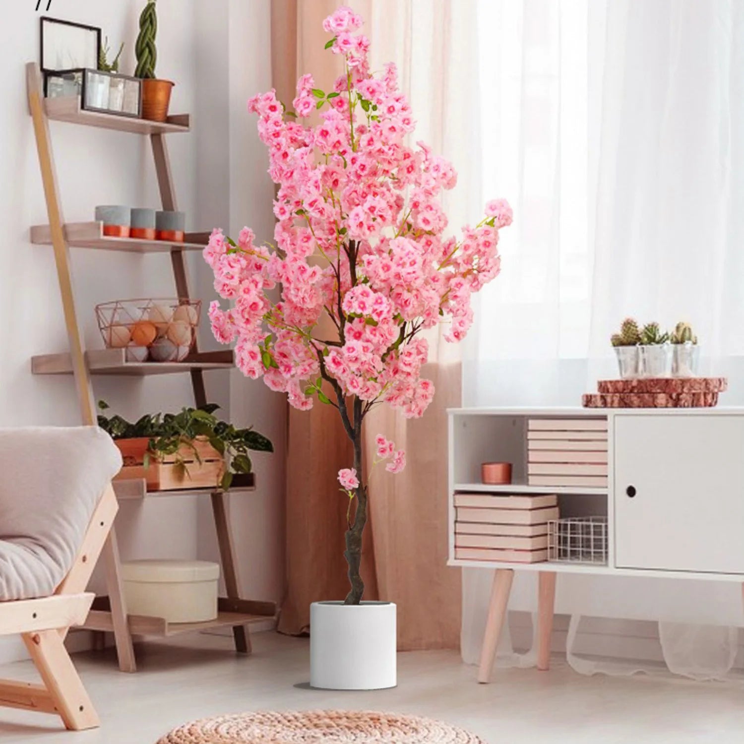 Wedding Decoration Garden Indoor Home Decorative Big Artificial Flower Tree Artificial Cherry Blossom Trees