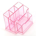 Nail Art Tool Pen Holder Box Brush Stander Manicure Supplier Multicolor Acrylic Cosmetic Table Storage Box Makeup Organizer