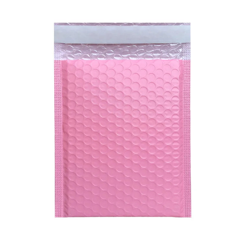 Courier Shipping Biodegradable Packaging Padded Envelope Poly Custom Mailing Bags Pink Bubble Mailers