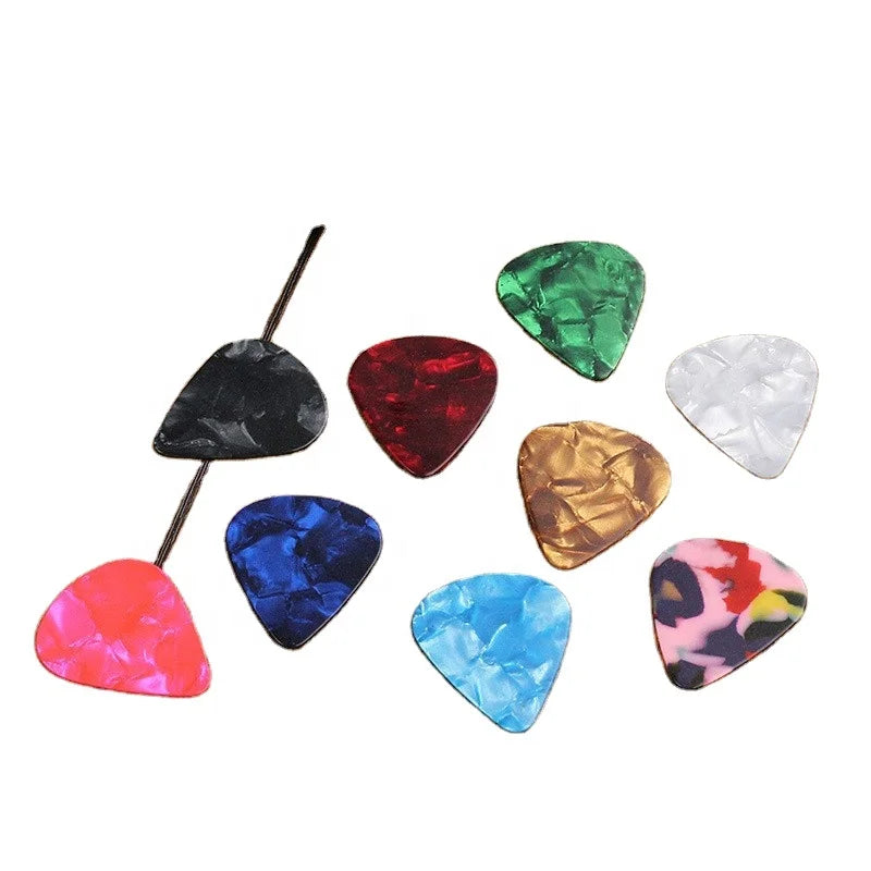Wholesale Guitar Bass Accessories Celluloid Picks 0.46mm Heart Shaped Guitar Pick