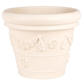 Iris Round Thickened Eco-Friendly Durable Plastic Flowerpot for Large Green Plant Bird of Paradise Turtle Back Garden Home Use
