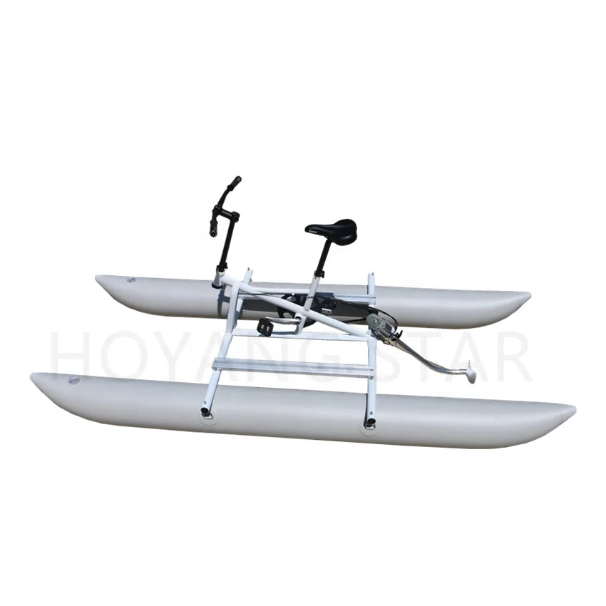 2022 New Light Grey Inflatable Water Bike