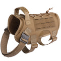 Laser Tactical Dog Harness 1000D Nylon Vest Molle Dog Vest Training Hunting Quick Release Service Dog Clothes Accessories