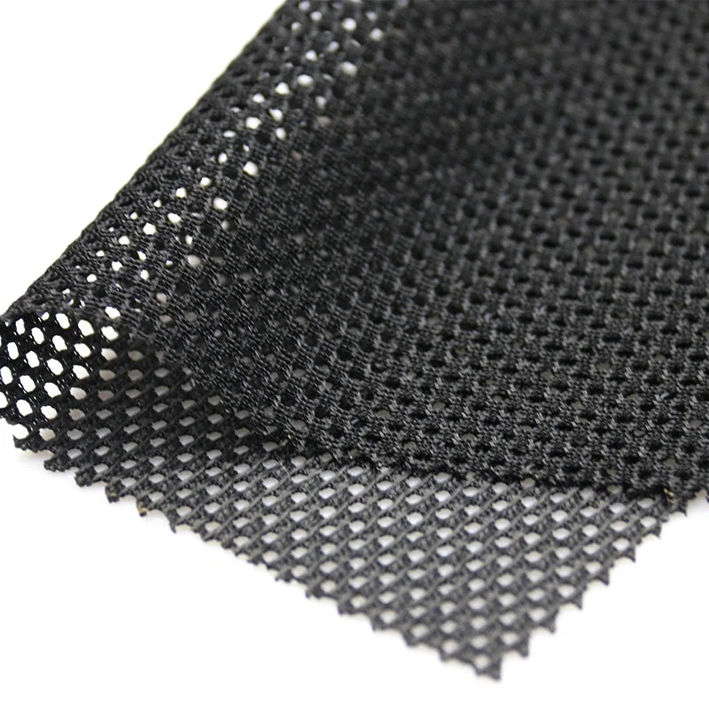 230gsm Black Mesh Fabric Solid Color Tactical Camouflage Dimensional Hexagonal Style for Car Outdoor Direct Manufacturer Sales