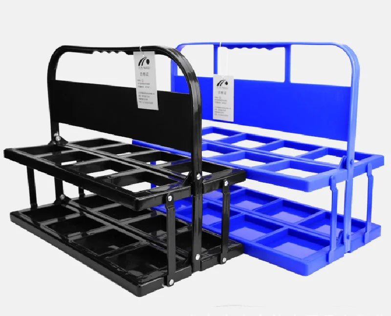 Factory Wholesale Large Size 8-Foldable Convenient Portable PP Sports Carrier Pack Water Bottle Cage Holder for Traveling MegaBDM