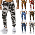 Custom Wholesale Trending Men Casual Camouflage Cargo Pants Joggers Cotton Multi Pocket Long Trousers