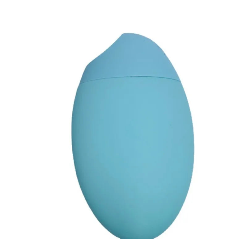 New Design PE 50ml 60ml Egg Shape Without Cutting Corner Sunscreen Bottle for Cosmetic Packing