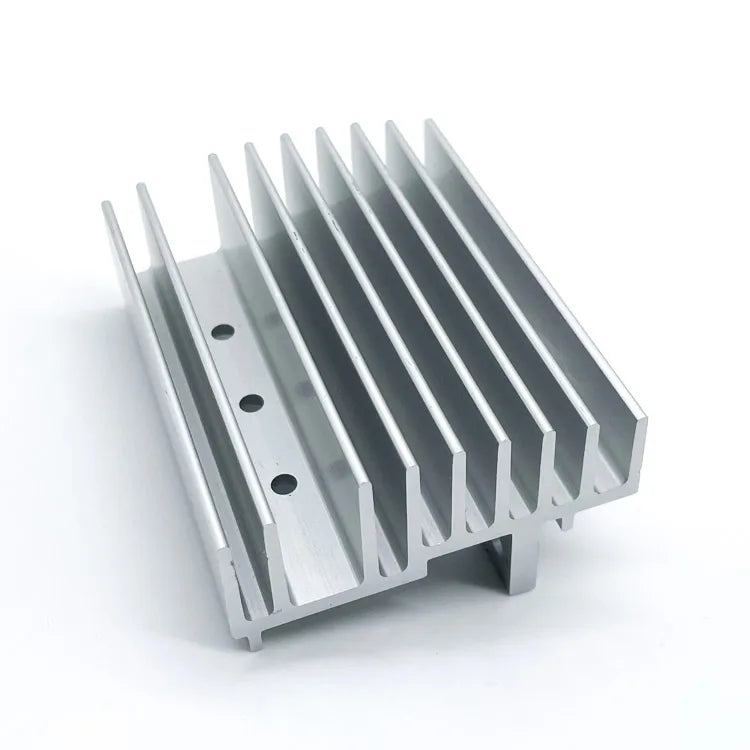 Custom Precision CNC Machined Aluminum Heat Sink CNC Extrusion Machining