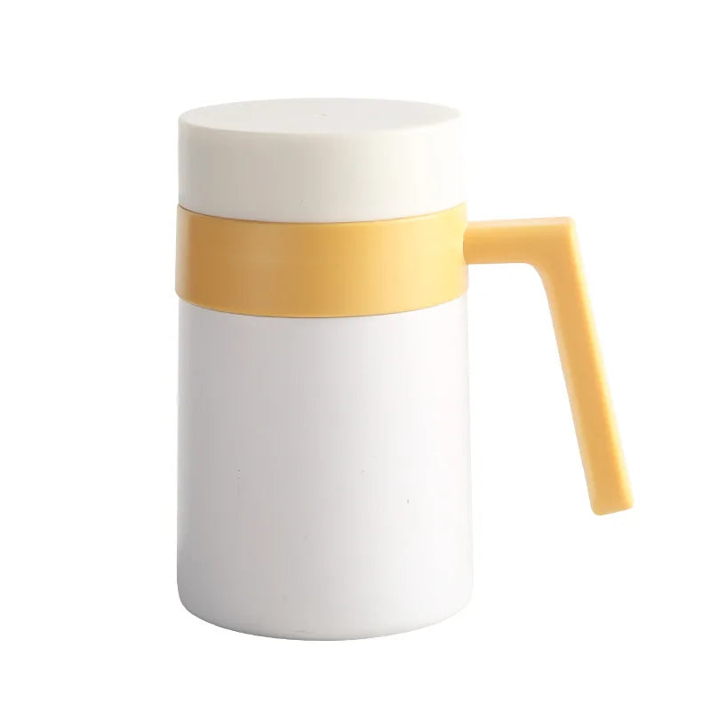 316 New Product High Quality 450ml Stainless Steel Coffee Mugs Creative Vacuum Insulated Thermal Cups With Tea Infuser & Handle