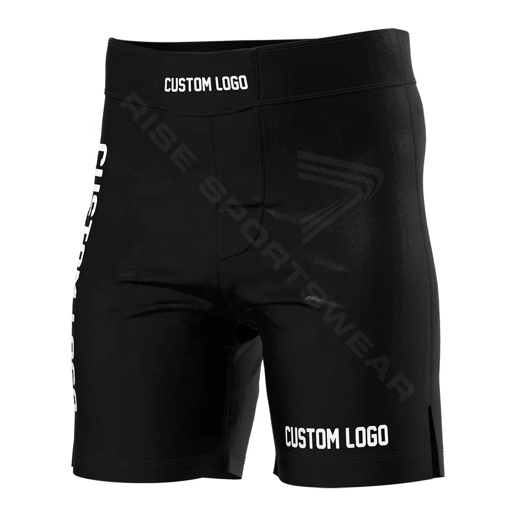 RISE Sports Pro MMA Shorts No-Gi BJJ Jiu Jitsu Shorts for Men Boxing UFC Cross Training Kickboxing & Grappling Shorts