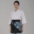 Stylish Unisex Japanese Chef's Jacket Uniform Set Elegant Cooking Clothing for Restaurant Bar & Bakery