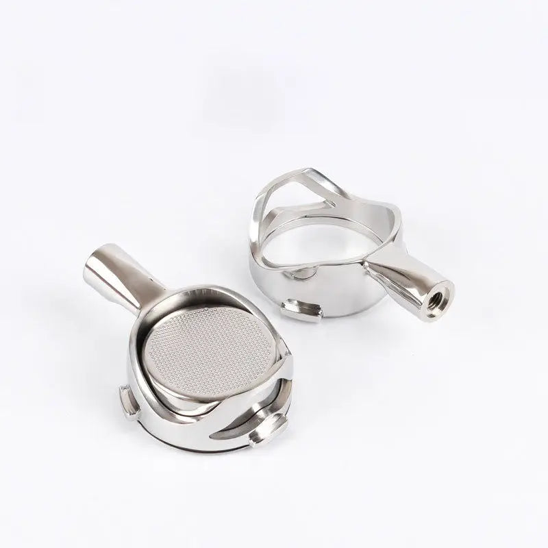Manufacturers Wholesale Coffee Machine Handle Head Stainless Steel Handle Head Coffee Bottomless Filter Handle Head