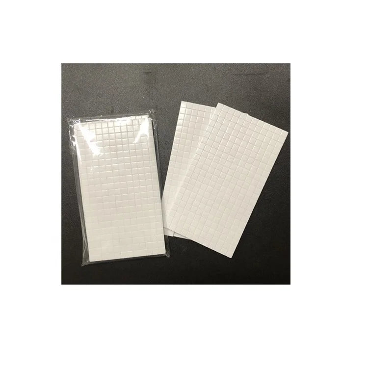 3mm Thickness Handmade Die Cut Shapes Double Sided Adhesive Little Square Colored EVA Foam Sheet