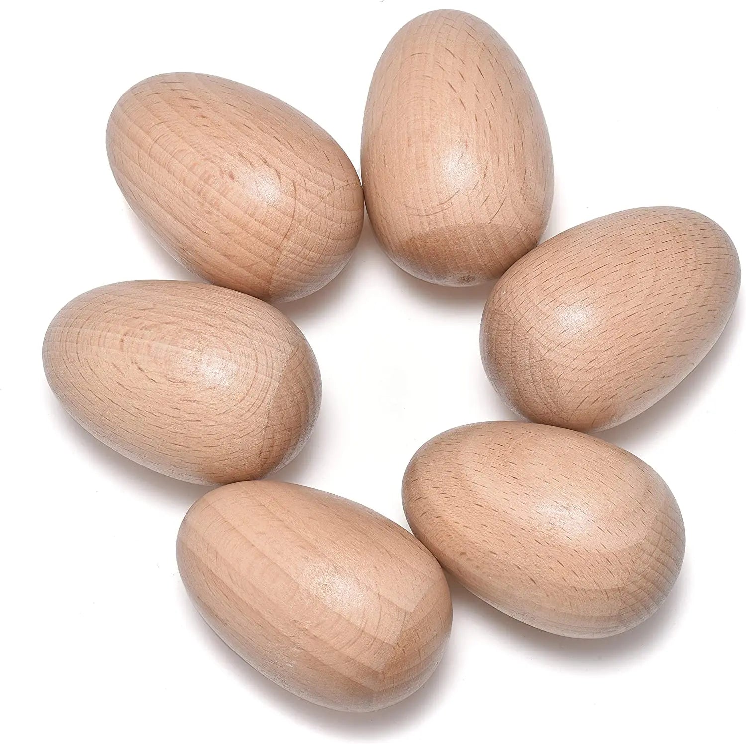 New 2023  Hot Selling Musical Instruments Wooden Eggs Maracas Toys for Kids