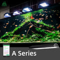WEEKAQUA A430 120w 12000k Aquatic Aquascaping Plants Used Light APP Control Full Spectrum Led Aquarium Light 65 80 RGB UV