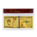 UK Diana 1Million Bank Note Bill Playing Cards Gold Foil Commemorative Banknote Prop Money Collectible Souvenir Gift