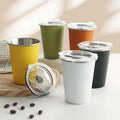 Wholesale 16oz New Tumbler Cups 500ml Single Wall Stackable Aluminum Beer Mug 400ml 600ml Cold Drinking Water Ceramic Cups