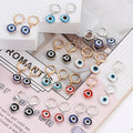 Evil Eye Drop Earrings Women Dainty Nazar Jewelry Good Luck Protection Turkish Blue Evil Eye Earrings for Girls
