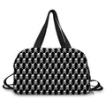 Designer Large Canvas Duffle Bag Removable Strap Polyester Lining Anti-Theft Durable 20-30L Capacity for Gym Basketball Sport