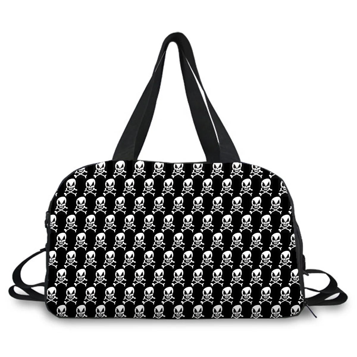 Designer Large Canvas Duffle Bag Removable Strap Polyester Lining Anti-Theft Durable 20-30L Capacity for Gym Basketball Sport