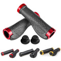 Bike Handlebar Grips Anti-Skid Non-slip Double Locking Rubber Ergonomic Mountain MTB Cycling Parts Bicycle Grips