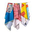 Luxury Custom Printed Turkish Polyester Suede Quick Dry Microfiber Beach Towel