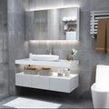European Style Hot Selling Custom Vanities Bathroom Cabinet Set Wall Mounted Bathroom Sink Vanity