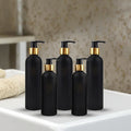 Wholesale Aluminum Bottle Cosmetic  Water Shampoo Body Oil Pump Aluminum Bottle