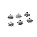 Sterling Silver 925 Bead Caps Bracelet Necklace Charms for Jewelry Making Tianmeng TSA04