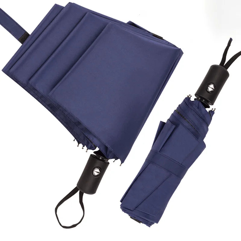 Auto Foldable Windproof Travel Compact Folding Automatic Umbrella for Adult