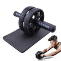 New AB Wheel Roller Keep Fit No Noise Non-slip Push Wheel Abdomital Roller for Gym Strength Workouts