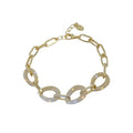 2022 for  Hot Fashion Accessories Crystal Mesh Chain Bracelet Metal Temperament Elegant Metal Belts