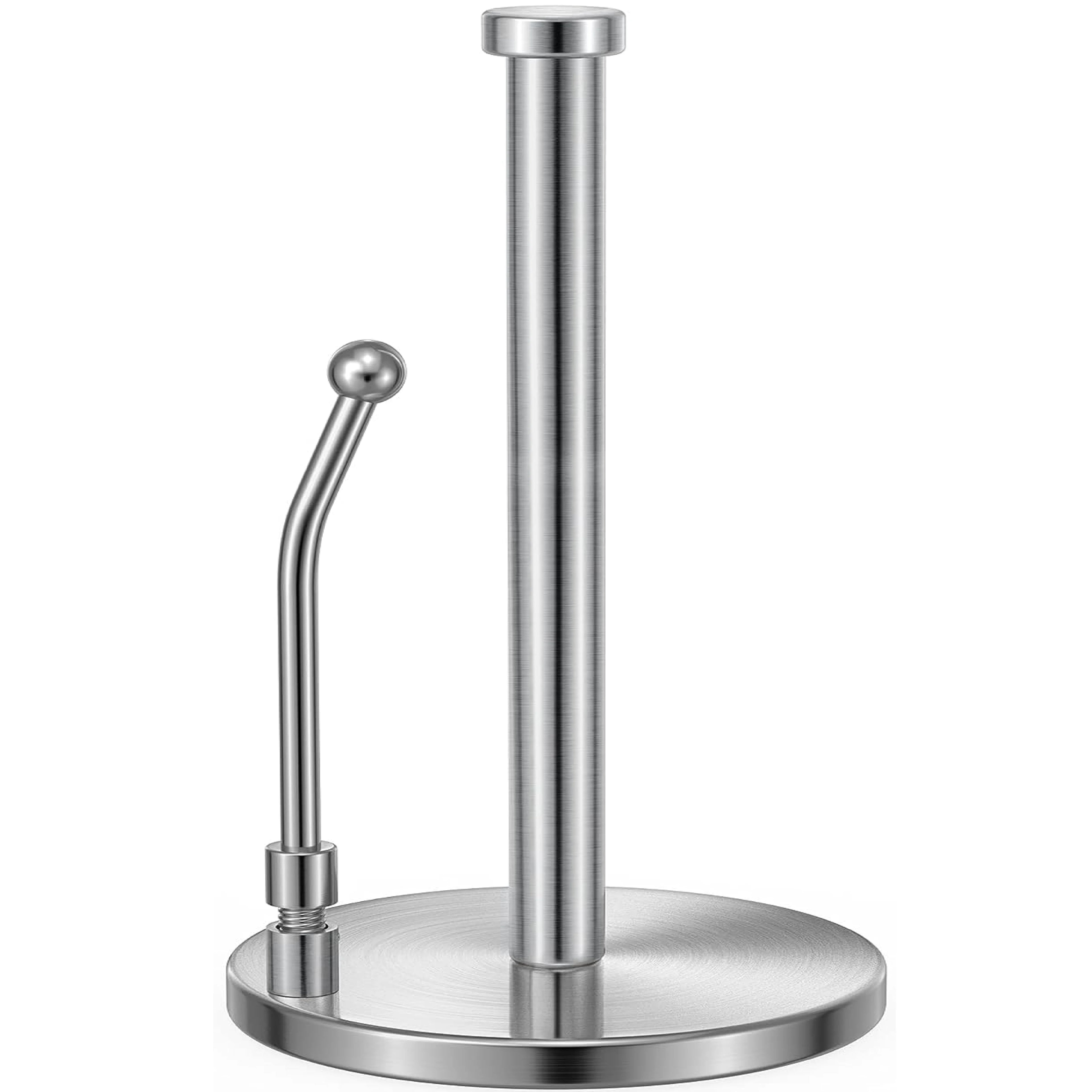 Stainless Steel Wall Mounted Eco-Friendly Paper Towel Holder & Dispenser for Kitchen Countertop
