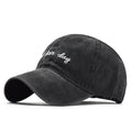OEM Cotton Distressed Custom logo Colorful Embroidered Dad Hat Bad Hair Day Baseball Cap Hat
